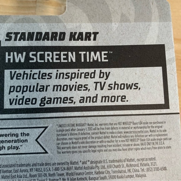 MATTEL hot wheels mario kart standard kart die cast car video game collectible - Picture 6 of 9